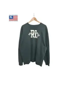 ★ 90s ポロジーンズラルフローレン ビッグロゴ アーチロゴ スウェット XL