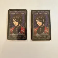 進撃の巨人 カラオケの鉄人 カード ハンジ