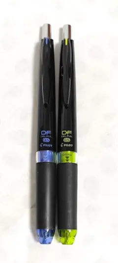 PILOT DELFUL ダブルノック式 0.5 ブルー グリーン 2本
