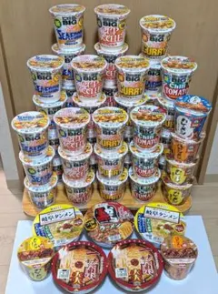 し*た様 アミューズメント景品　BIGカップヌードル41個　一蘭炎　まとめ売り