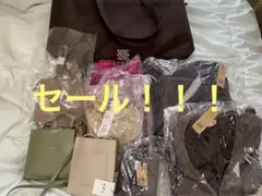 r.p.s未使用レディース アウター2点他ショルダーバック3つまとめ売り＋おまけ