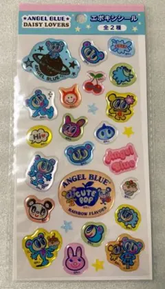 ANGEL BLUE エンジェルブルー　エポキシシール　ぷっくりシール