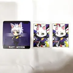 crazy raccoon CRフェス Ras コースター トレカ