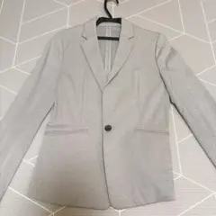 【美品】COMME CA ISM グレー テーラードジャケット サイズ9