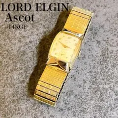 【希少＆稼働品】LORD ELGIN　手巻き　腕時計　Ascot　14KGFのサムネイル