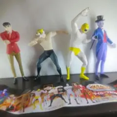 タイガーマスク フィギュア 4体セット YUJIN SRシリーズ（貴重品）のサムネイル