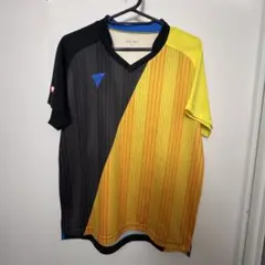 卓球 victas ヴィクタス 黄色 青 ウェア ユニフォーム M