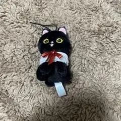モフサンド　黒仔猫にゃん　マスコット
