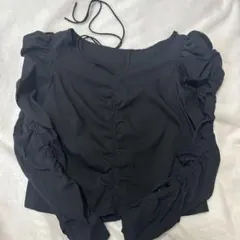 COCO DEALブラック長袖シャツ