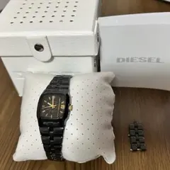 電池切れ　ディーゼル　レディース　時計　ブラック　箱ありのサムネイル