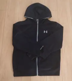 UNDER ARMOUR フルジップ パーカー SM ブラック