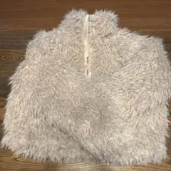 ESICA同型　 ミックスシープファースタンドブルゾン　【モカ】