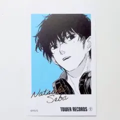 勢羽夏生　ミニフォトカード　タワーレコードカフェ　サカモトデイズ