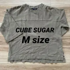 CUBE SUGAR 5-7分丈カットソーMサイズ