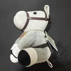 ゴースト　アイドルホース2022　ぬいぐるみ　競馬　芦毛