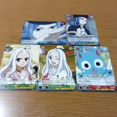 ヴァイスシュヴァルツ FAIRY TAIL グレイ 5枚セット - メルカリ