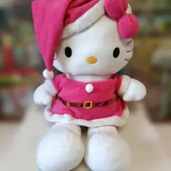 ♥早い物勝ち♥希少♥ハローキティ サンタ衣装 ぬいぐるみ 大きめ♥2001♥
