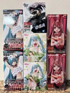 フィギュア　7個　まとめ売り　初音ミク　朝日奈みくる　大佛