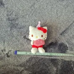 モンチッチ×ハローキティ アニバーサリーおすわりマスコット☆ ハローキティ