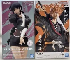 BLEACH フィギュア 2種セット 涅ネム 黒崎一護