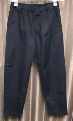 無印良品 チノイージーパンツ S 紳士 黒 メンズ