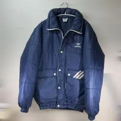 80s adidas 西ドイツ製 中綿ジャケット トレフォイル L ヴィンテージ
