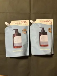 cocone クレイクリームシャンプー リペア 詰め替え 400g 2パック