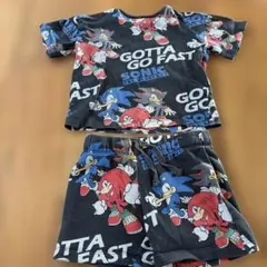 H&M ソニック　Tシャツとショートパンツセット90cm 92cmのサムネイル