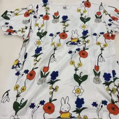 graniph ミッフィー 花柄 Tシャツ ホワイト Mのサムネイル