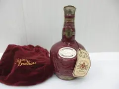  Salute 70CL ウイスキー 陶器ボトル Royal Salute ウイスキー 赤 陶器ボトル 未開栓 - メルカリ
