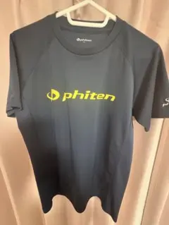 phiten Tシャツ　ネイビー✖️イエロー