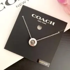 25 【新品】COACH コーチ★ネックレス シルバー