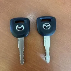 マツダ　MAZDA ブランクキー　2個セットのサムネイル