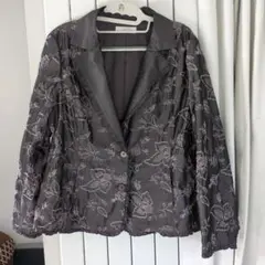 LINEAR 刺繍ジャケット サイズ46