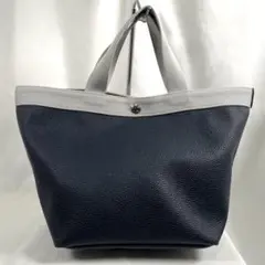 未使用級】 エルベシャプリエ 舟形トート GP ライン - メルカリ