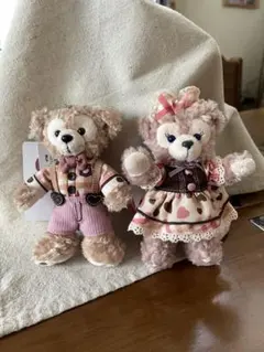 激レア2017年バレンタイン♥︎ダッフィー & シェリーメイ ぬいぐるみ セット