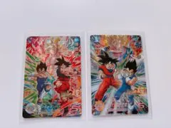 ドラゴンボール　ヒーローズ　UGM7-SEC 孫悟空 MM1-SEC ベジータ