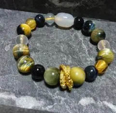 シ*ト様 天然石ブレスレット タイガーアイ