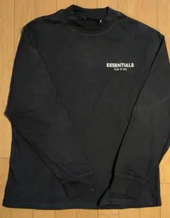 FOG ESSENTIALS フォトプリント ロンT S 黒