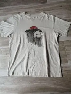 mont-bell モンベル 熊 Tシャツ ベージュ Sサイズ ユニセックス