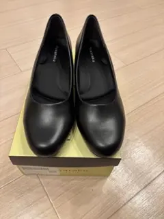 fuwaraku パンプス FR-1201 ブラック 24.5cmのサムネイル