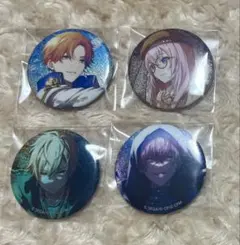 プロセカ 彰人 ルカ グリッター缶バッジ グリ缶 缶バッジ