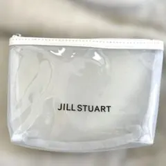 JILL STUART　ポーチ ホワイト　コスメポーチ　16.5×11.5cm
