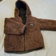 F.O.KIDS リバーシブル　ボア&ダウンコート 100cm