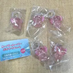 ウーパールーパー ぷちマークチャーム 5個セットセミコンプ