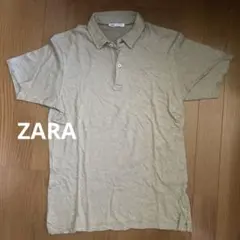 （美品）ZARA made in Morocco ポロシャツのサムネイル