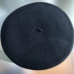 ETCHEA 黒 ベレー帽 ウール100% フランス製