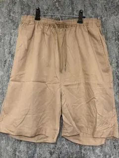 INHERIT ストレッチ ハーフパンツ　ベージュ Mのサムネイル