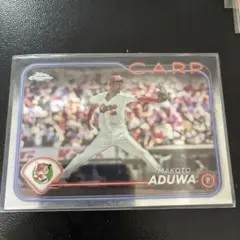 アドゥワ誠 Refractor Topps Chrome NPB #206 広島