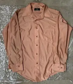 70s Van Heusen ピンク 長袖シャツ